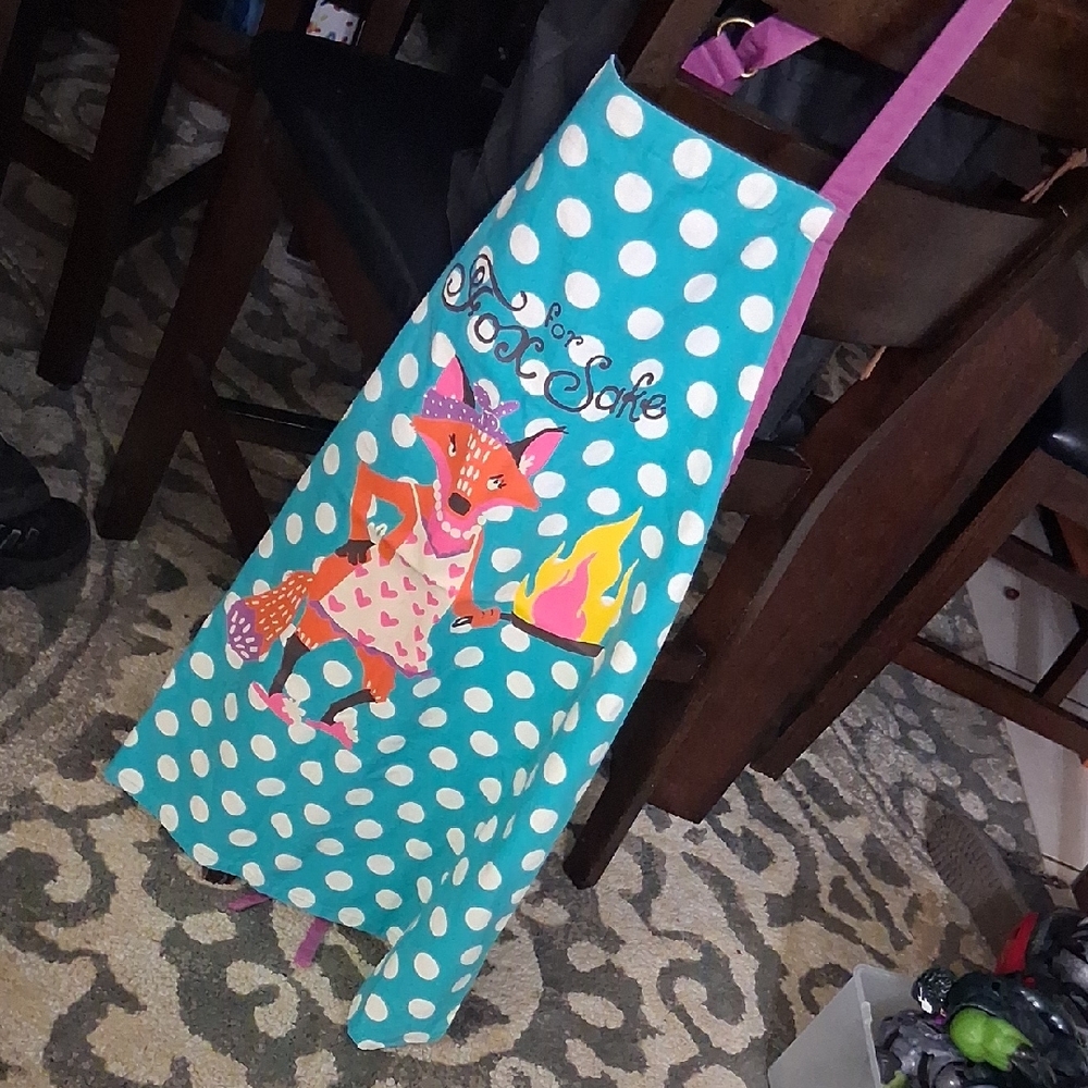 Polka Dot Fox Apron